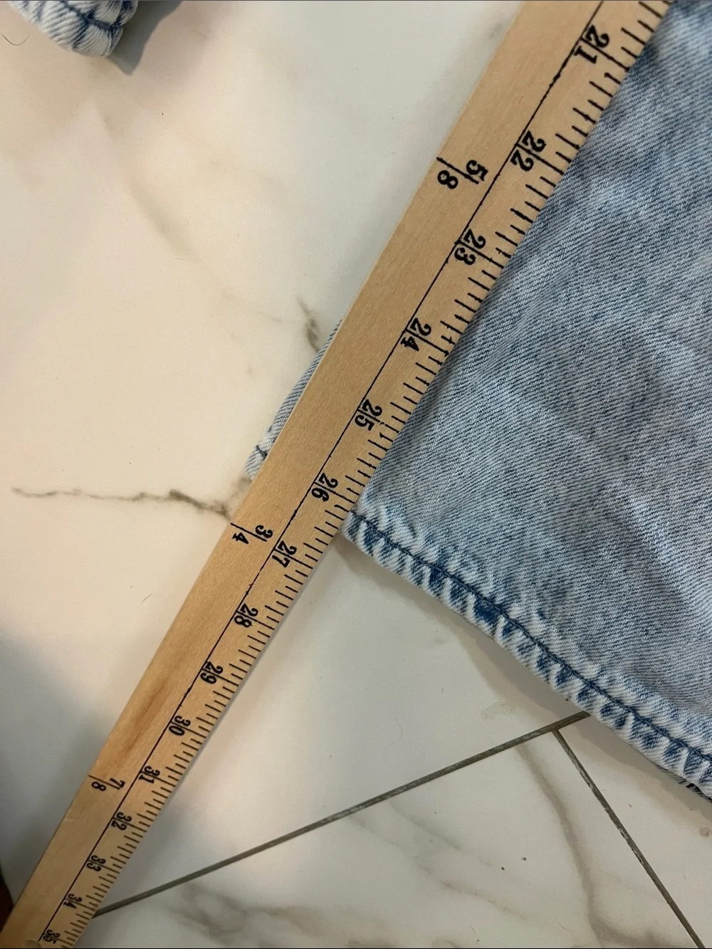 Gap Two-Tone Patchwork Flared Jeans - Blue